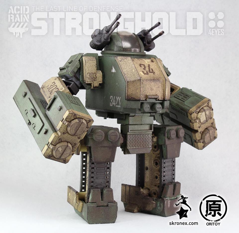 Oritoy Acid Rain Transforming Military Mecha Figures